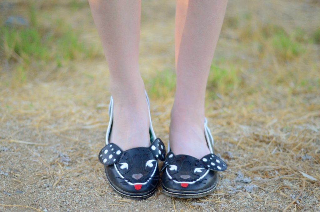 irregular choice woofy flats