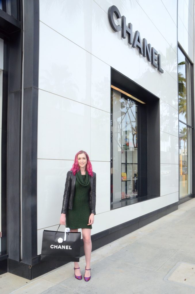 Los Angeles Cruelty-Free Beauty Blogger, Emily Wolf Beauty shares her Chanel shopping experience on Rodeo. Take a look. 