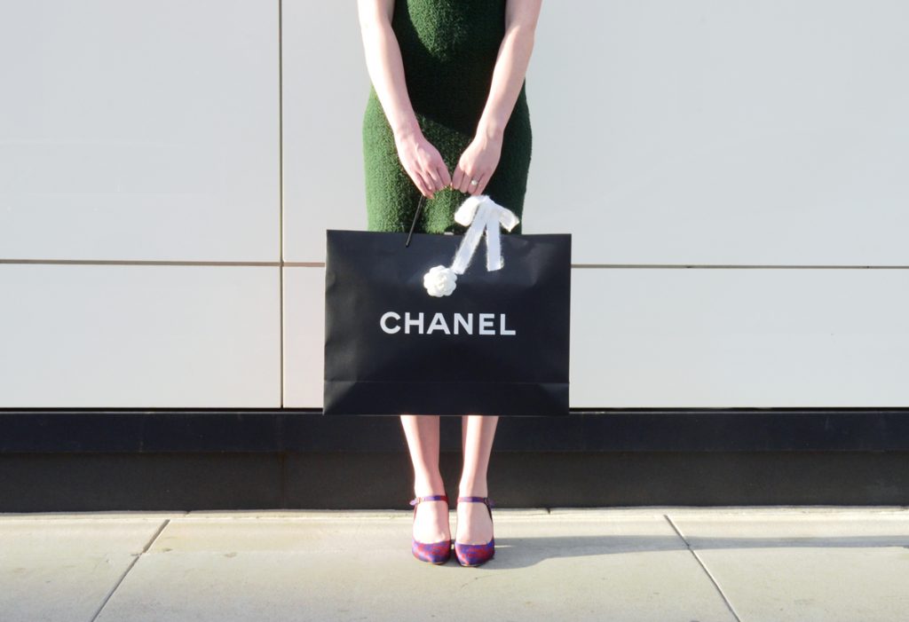 Chanel Classic Flap packaging, via spiga deanna