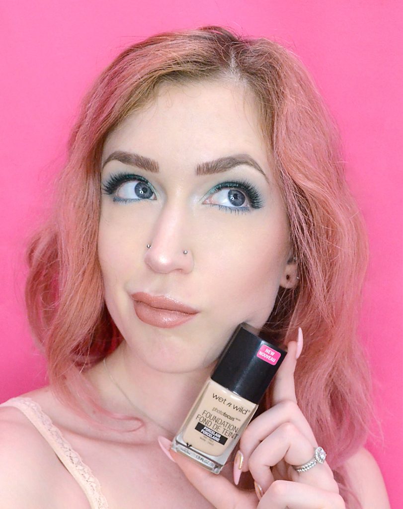 Los Angeles Cruelty-Free Beauty Blogger, Emily Wolf Beauty shares a review of the Wet N Wild Photo Focus Foundation for fair skin. 