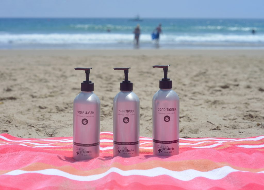 Los Angeles Cruelty-Free Beauty Blogger, Emily Wolf Beauty shares a Review of Plaine Products Shampoo, Conditioner & Body Wash.