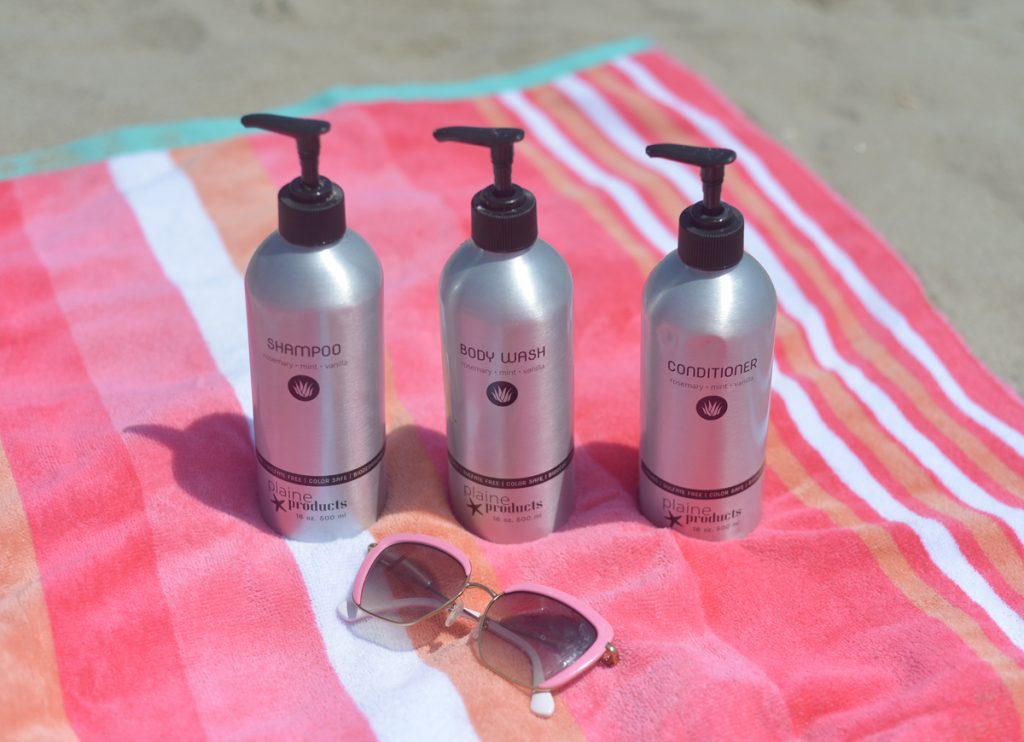 Los Angeles Cruelty-Free Beauty Blogger, Emily Wolf Beauty shares a Review of Plaine Products Shampoo, Conditioner & Body Wash.