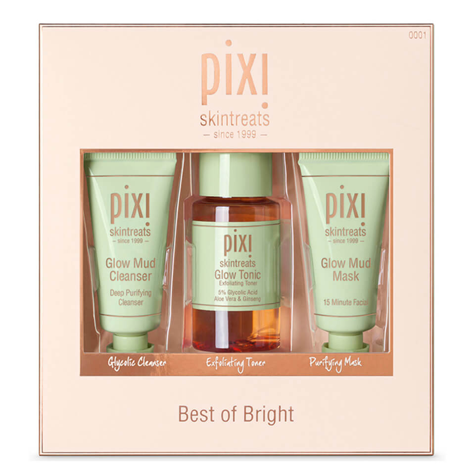 Los Angeles Cruelty-Free Beauty Blogger, Emily Wolf Beauty shares the best cruelty-free holiday gift guide for the holiday season. Pixi Skintreats Best of Bright Discovery Kit 