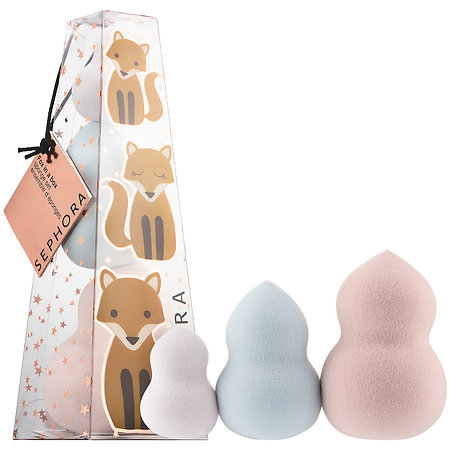 Los Angeles Cruelty-Free Beauty Blogger, Emily Wolf Beauty shares the best cruelty-free holiday gift guide for the holiday season. Sephora Fox in the Box Sponge Set 