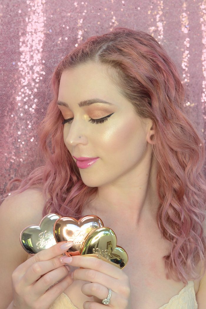 Too Faced Love Light Prismatic Highlighters Review For My Birthday!
