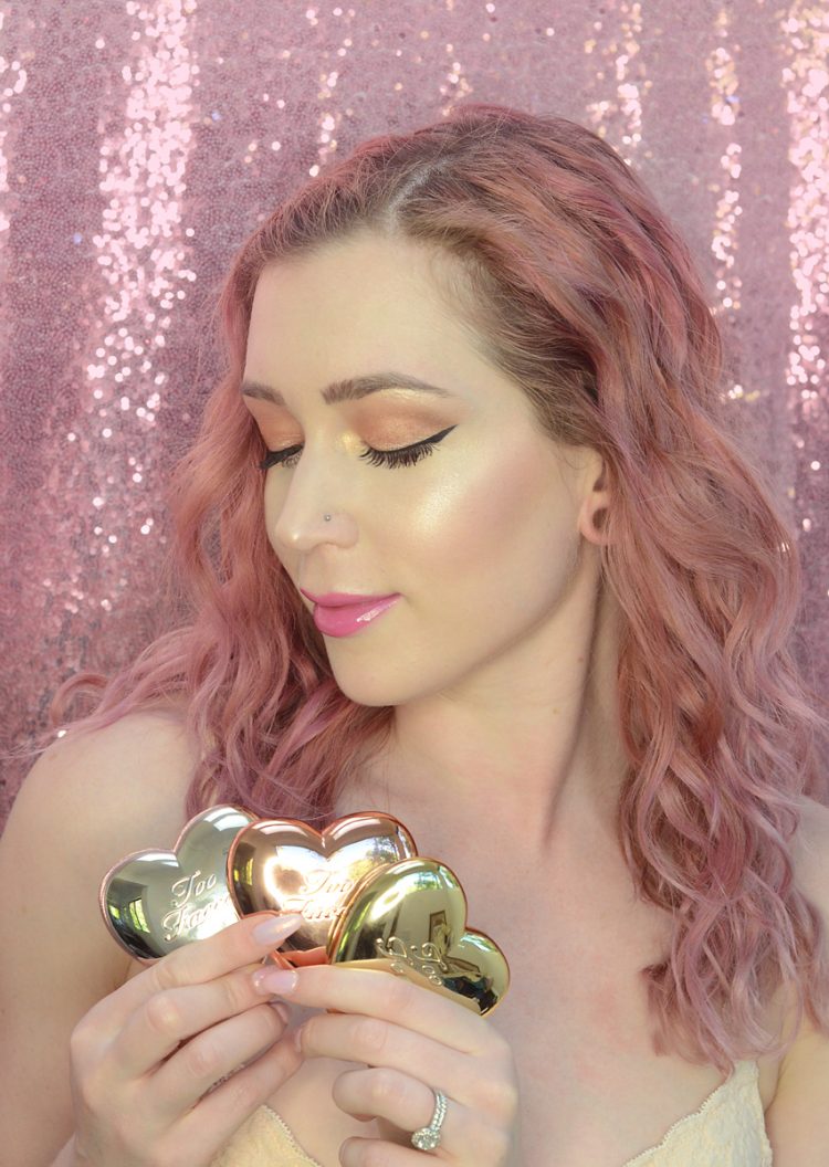 too faced love light prismatic highlighters