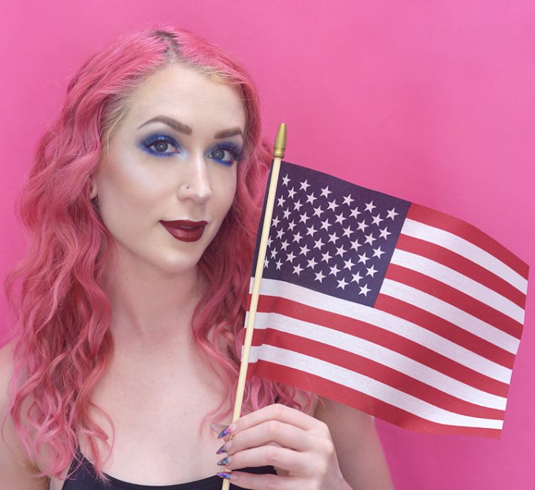 4th of July makeup ideas