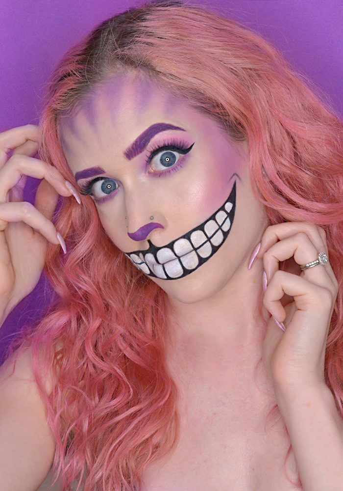 Cheshire Cat Halloween Makeup Tutorial