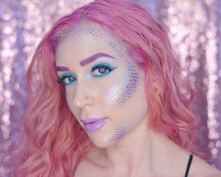 mermaid makeup tutorial